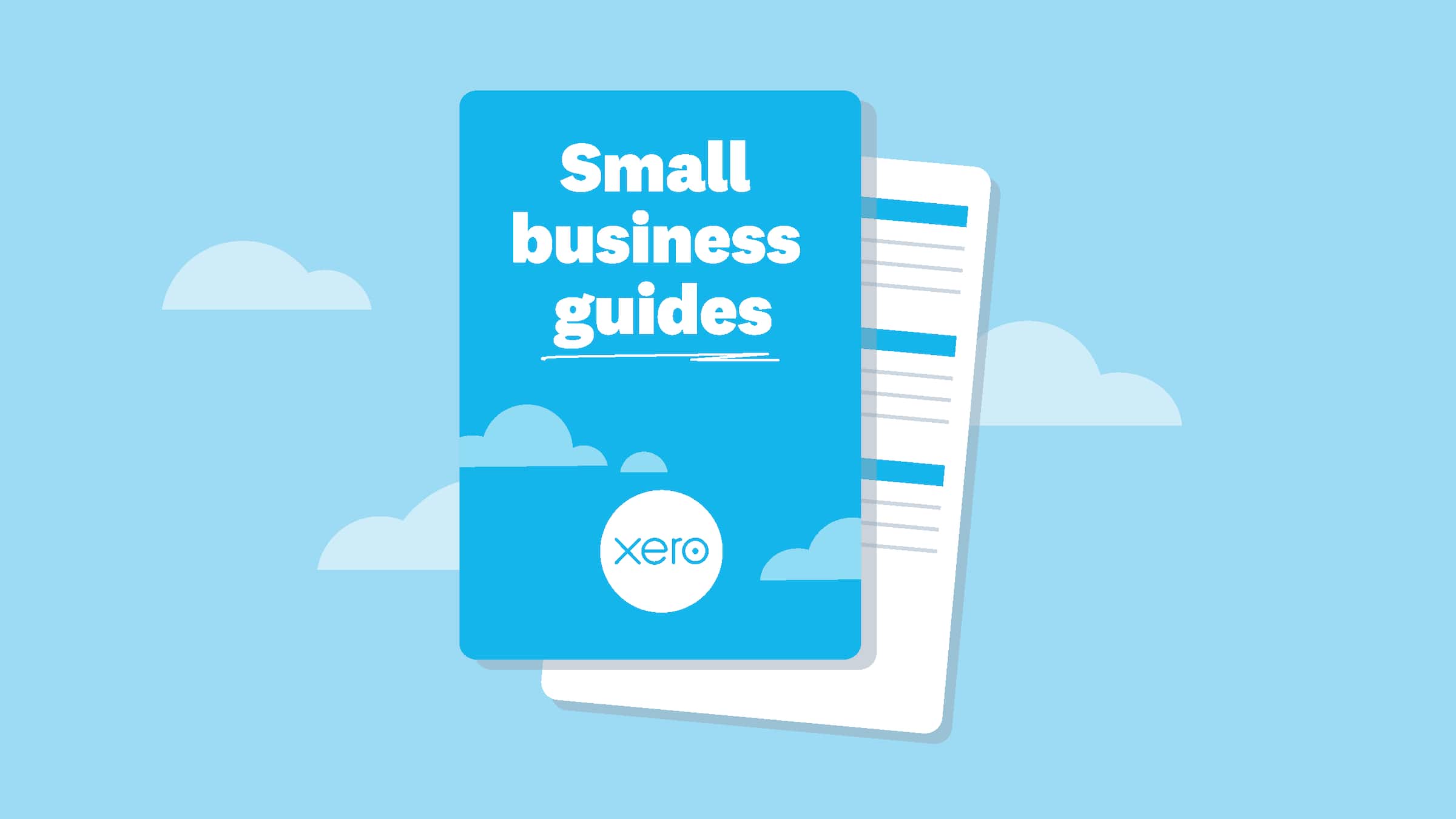 A folder labelled 'Small business guides'